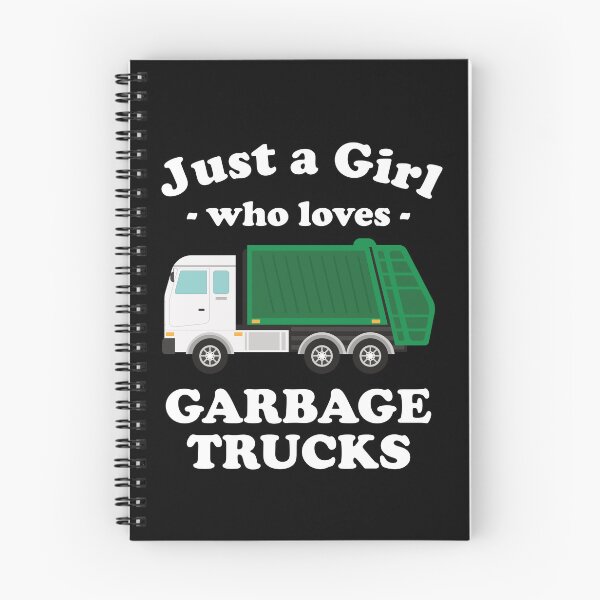 Item preview, Just a Girl who Loves Garbage Trucks - Kids Garbage Truck Lover designed and sold by Adexyl.