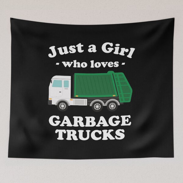 Item preview, Just a Girl who Loves Garbage Trucks - Kids Garbage Truck Lover designed and sold by Adexyl.