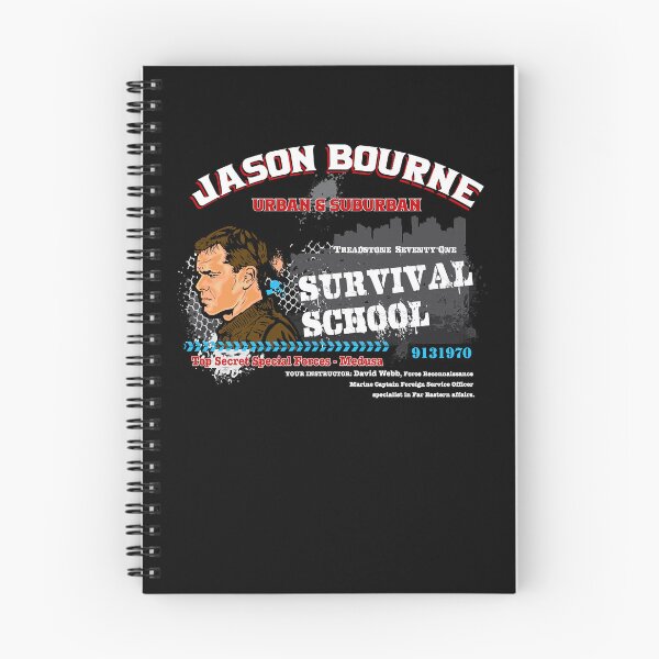 Item preview, Mens My Favorite Survival School Jason Bourne Music Vintage Retro designed and sold by Lifechardsnlove.