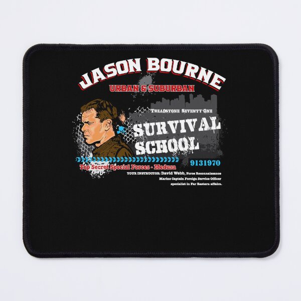 Item preview, Mens My Favorite Survival School Jason Bourne Music Vintage Retro designed and sold by Lifechardsnlove.