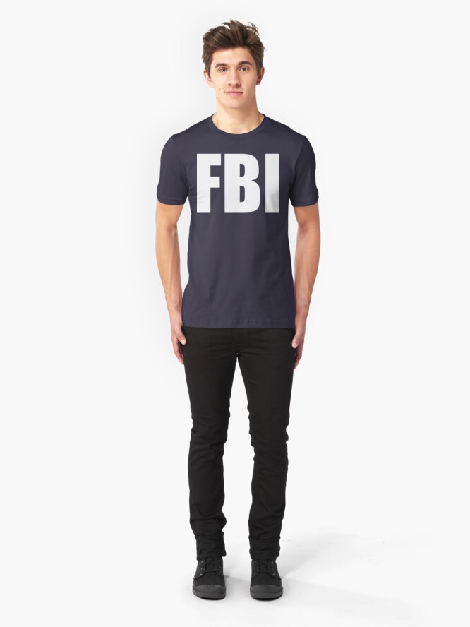 Alternate view of NDVH FBI Slim Fit T-Shirt