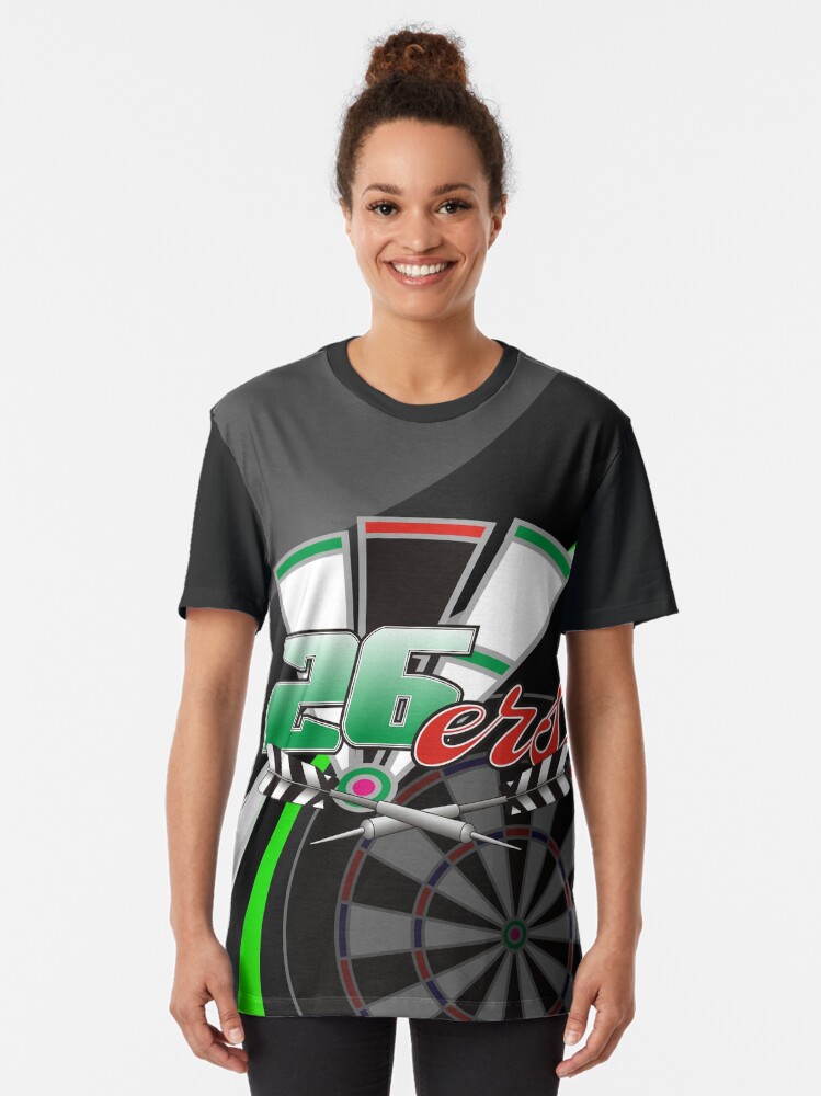 Alternate view of 26ers Darts Team Graphic T-Shirt