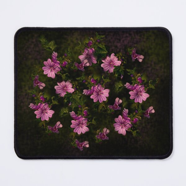 Item preview, Mallow flowers in black designed and sold by Art By M.