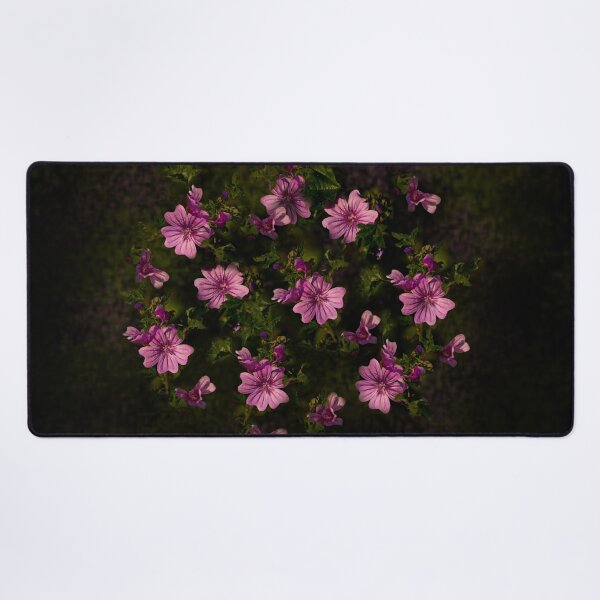 Item preview, Mallow flowers in black designed and sold by Art By M.
