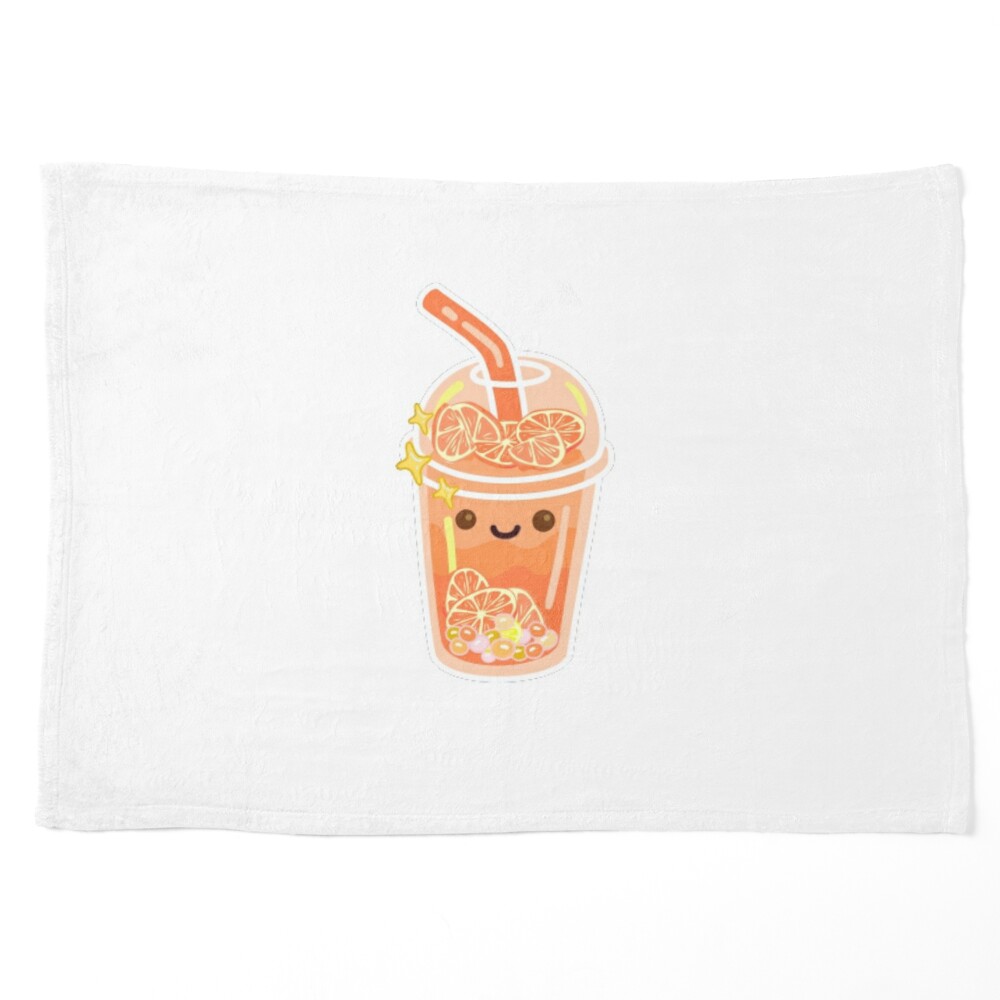 Boba milk tea with glasses Art Board Print for Sale by c4k5llc