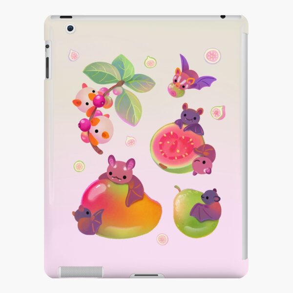 Fruit and bat - pastel iPad Snap Case