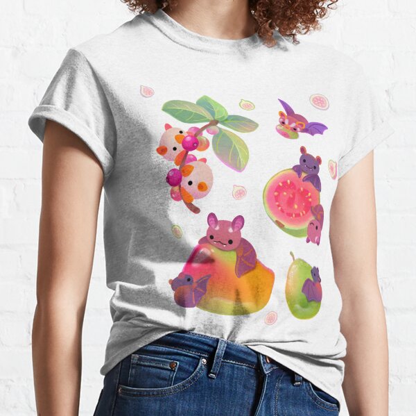 Fruit and bat - pastel Classic T-Shirt