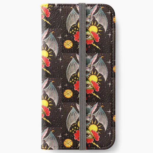 Bat - Art By Kev G iPhone Wallet