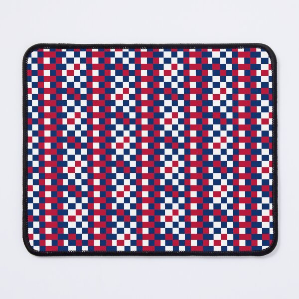 Item preview, 4th of July Independence Day Patriotic American Flag Pixel Red White and Blue Designs Camouflage Repeating Retro Vintage Offset Patterns designed and sold by TeachUrb.