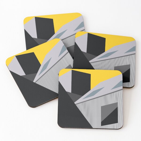 Item preview, Minimalist shape graphics - retro and vintage graphic art. architecture design. designed and sold by Boogosh.
