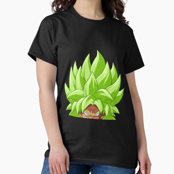 Item preview, DBS Broly Super Saiyan Peeker Sticker designed and sold by AnnabellParker.