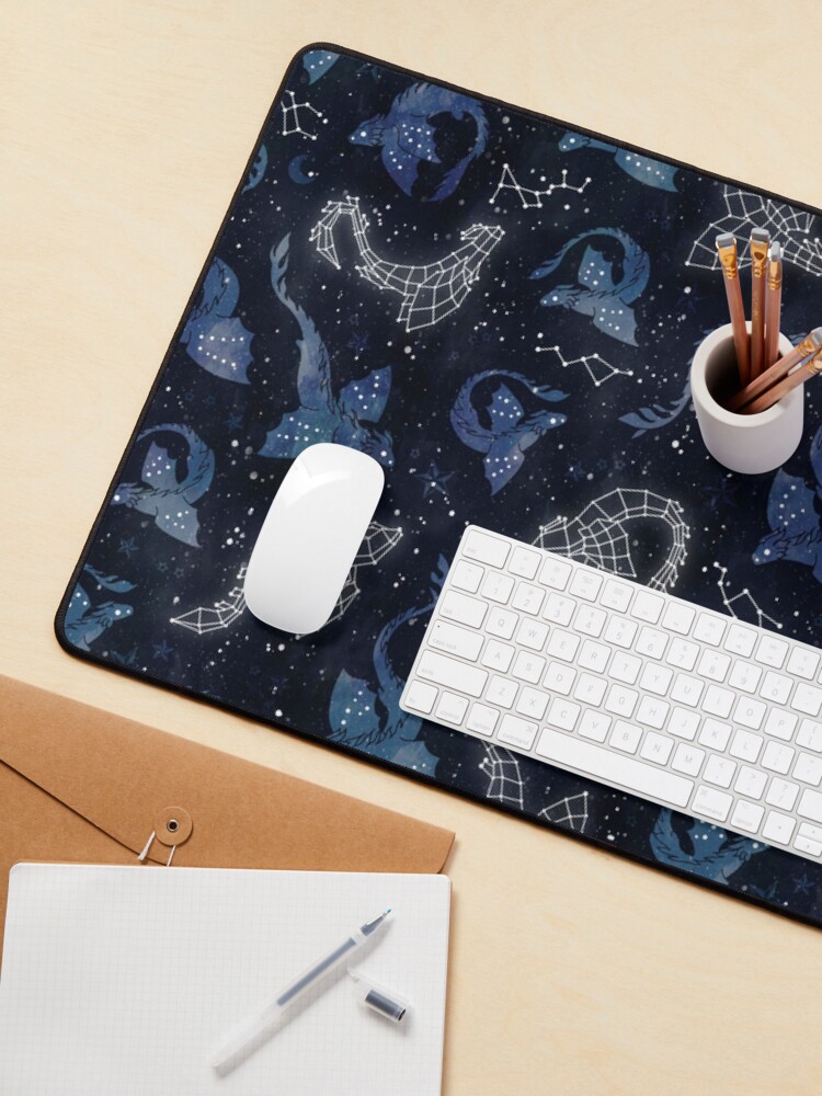 Alternate view of Dragon star constellations Mouse Pad