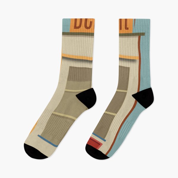 Item preview, Minimalist shape graphics - retro and vintage graphic art. architecture design. designed and sold by Boogosh.