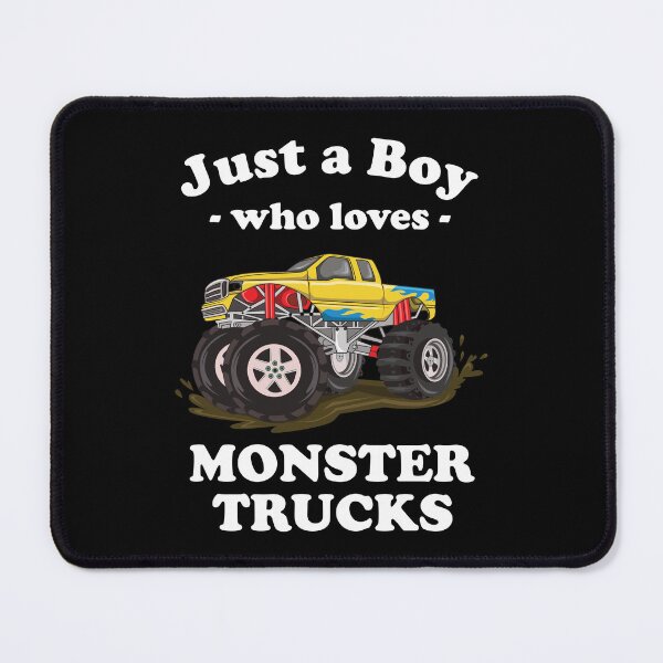 Item preview, Just a Boy who Loves Monster Trucks - Kids Monster Truck Lover designed and sold by Adexyl.