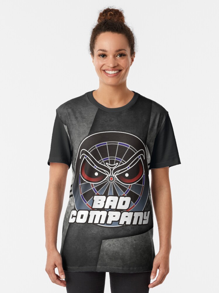 Alternate view of Bad Company Darts Team Graphic T-Shirt
