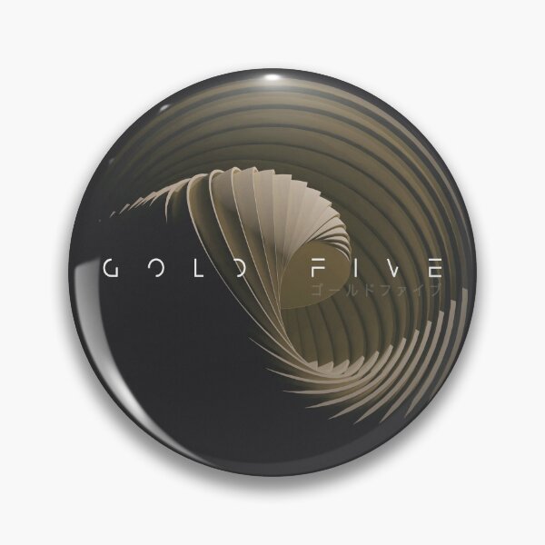 Item preview, Gold Five - Band T-Shirt (White Text) designed and sold by GiantComet.