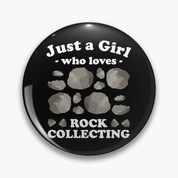 Item preview, Just a Girl who Loves Rock Collecting - Rock Collecting designed and sold by Adexyl.