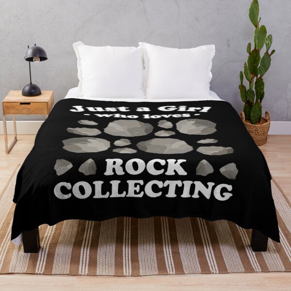 Item preview, Just a Girl who Loves Rock Collecting - Rock Collecting designed and sold by Adexyl.