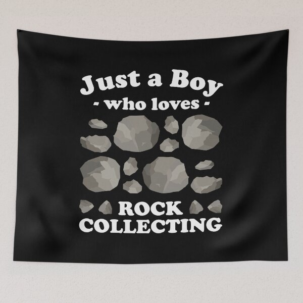 Item preview, Just a Boy who Loves Rock Collecting - Rock Collecting designed and sold by Adexyl.