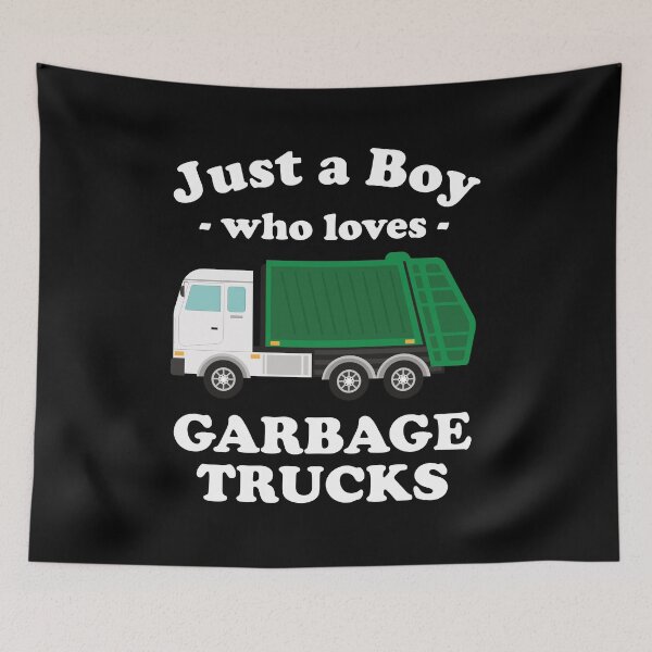 Item preview, Just a Boy who Loves Garbage Trucks - Kids Garbage Truck Lover designed and sold by Adexyl.