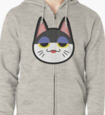PUNCHY ANIMAL CROSSING Zipped Hoodie