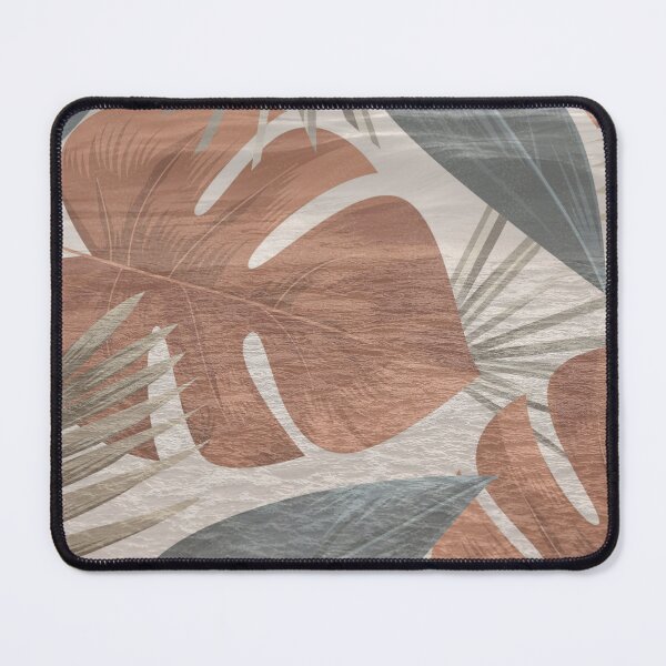 Item preview, romantic beige floral ocean background pattern designed and sold by Beeroclock.