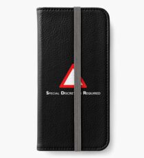 NDVH Channel 4 Red Triangle iPhone Wallet/Case/Skin