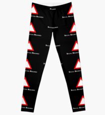 NDVH Channel 4 Red Triangle Leggings