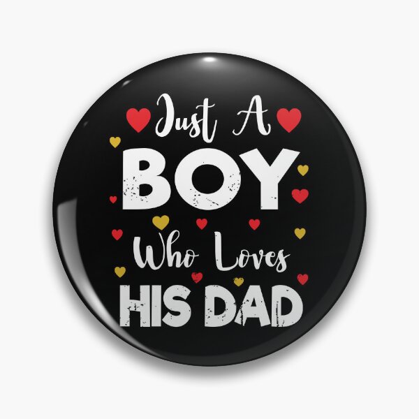 Item preview, Just a Boy who Loves His Dad - Gift for Boys designed and sold by Adexyl.