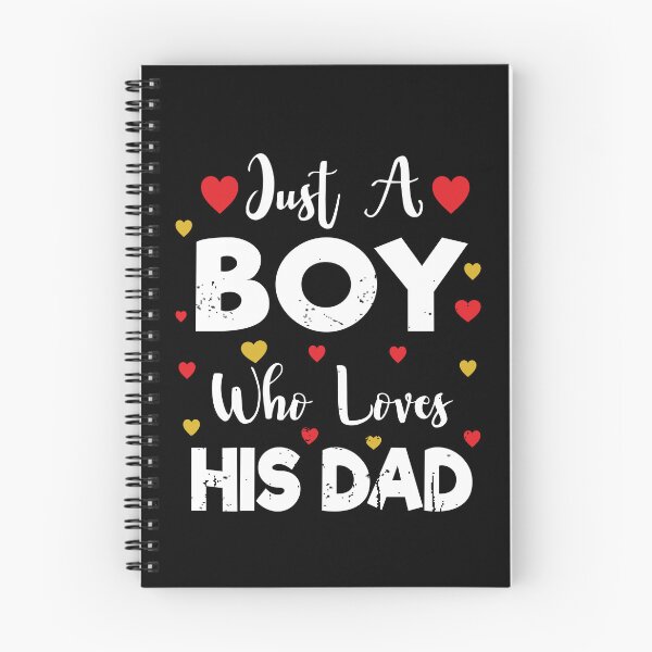 Item preview, Just a Boy who Loves His Dad - Gift for Boys designed and sold by Adexyl.