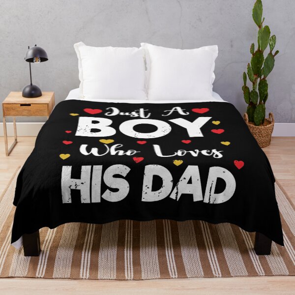 Item preview, Just a Boy who Loves His Dad - Gift for Boys designed and sold by Adexyl.