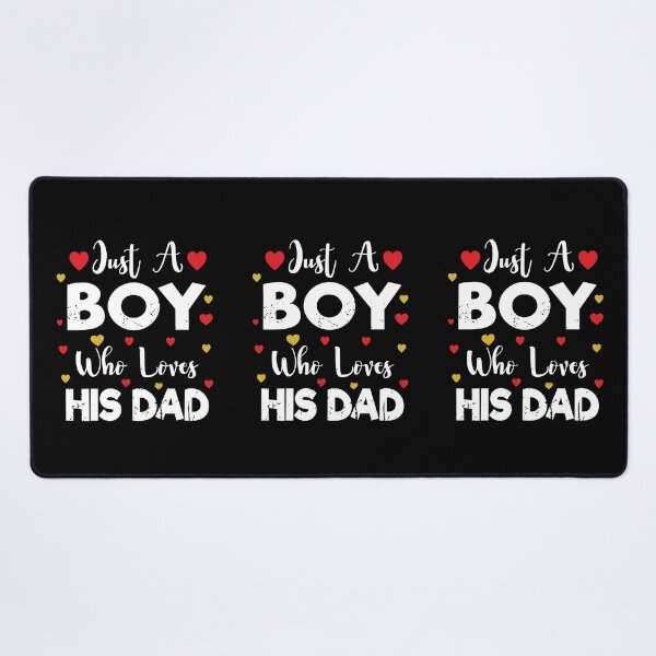 Item preview, Just a Boy who Loves His Dad - Gift for Boys designed and sold by Adexyl.