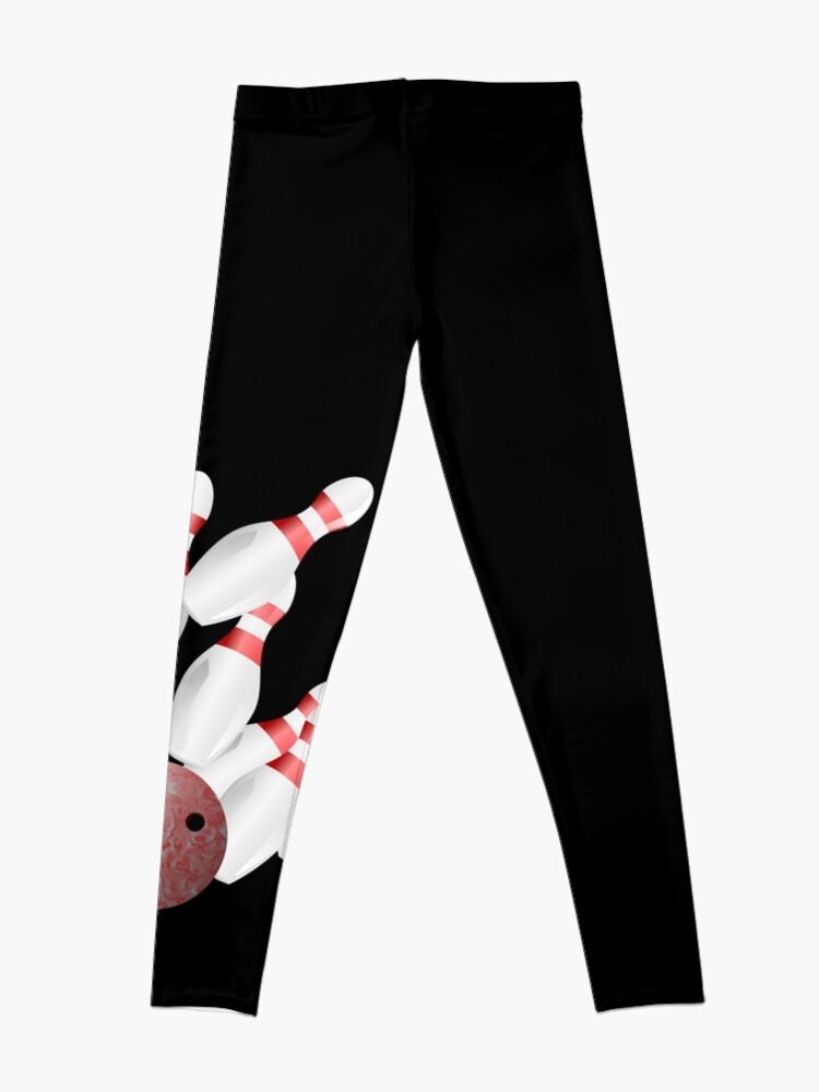 Alternate view of Ten-pin bowling strike Leggings