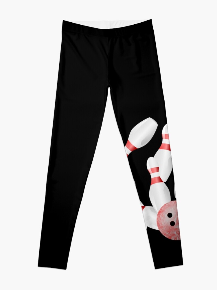 Alternate view of Ten-pin bowling strike Leggings