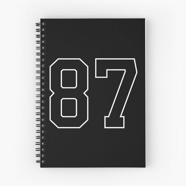 Item preview, Black Number 87 camiseta deportiva de la suerte ochenta y siete designed and sold by HeavyStyle.