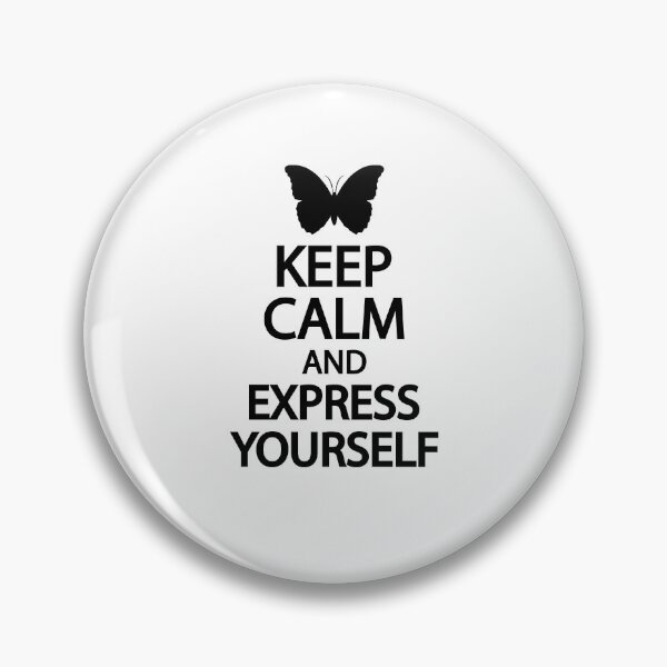 Item preview, Keep calm and express yourself designed and sold by Colorfulandfun.