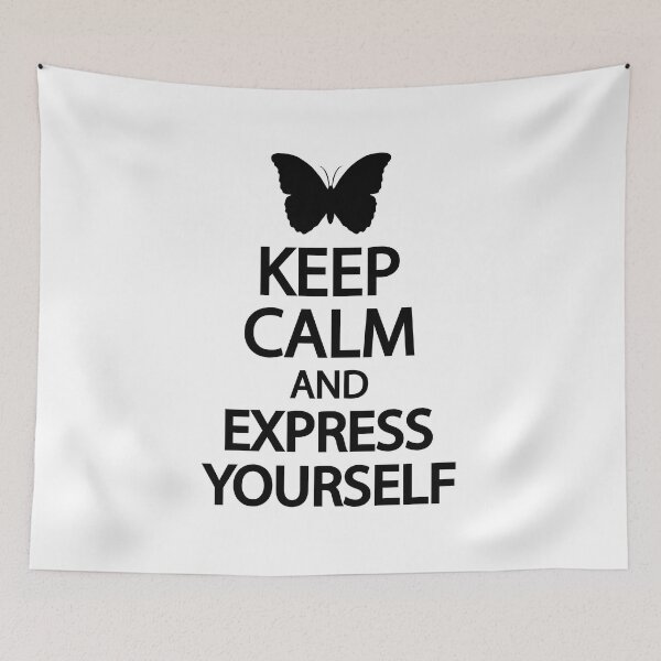 Item preview, Keep calm and express yourself designed and sold by Colorfulandfun.