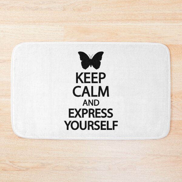 Item preview, Keep calm and express yourself designed and sold by Colorfulandfun.