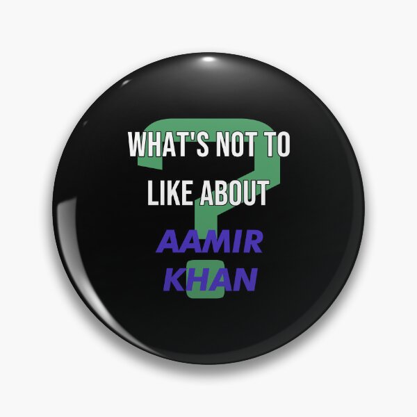 Item preview, Aamir Khan - What's not to like about designed and sold by 2Girls1Shirt.