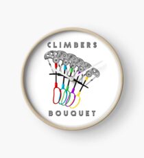 Rock Climbing Romance Clock