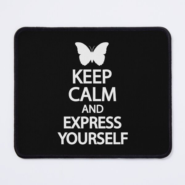 Item preview, Keep calm and express yourself designed and sold by Colorfulandfun.