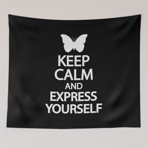 Item preview, Keep calm and express yourself designed and sold by Colorfulandfun.