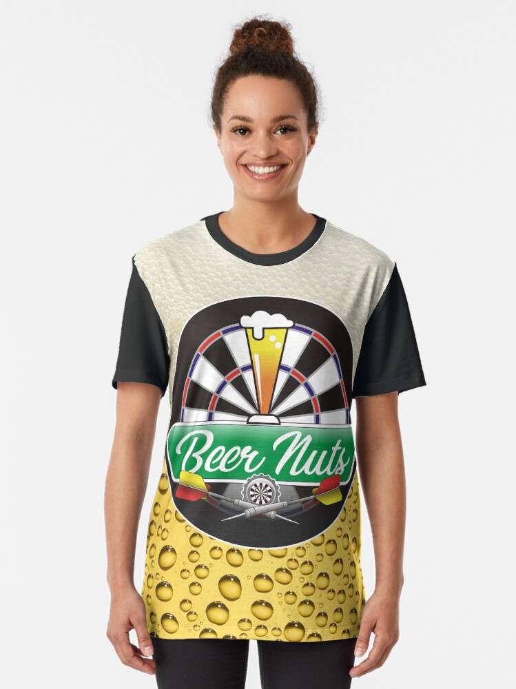 "Beer Nuts Darts Team" Tshirt by mydartshirts Redbubble