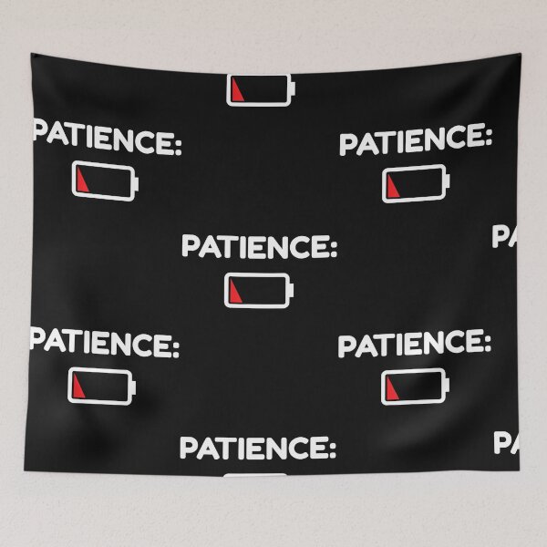 Item preview, No Patience designed and sold by Kearney Pridgen.