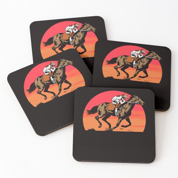 Item preview, Horse Riding Racing Equestrian Sport Saddle Rider Horses Fan designed and sold by TomGiantDesigns.