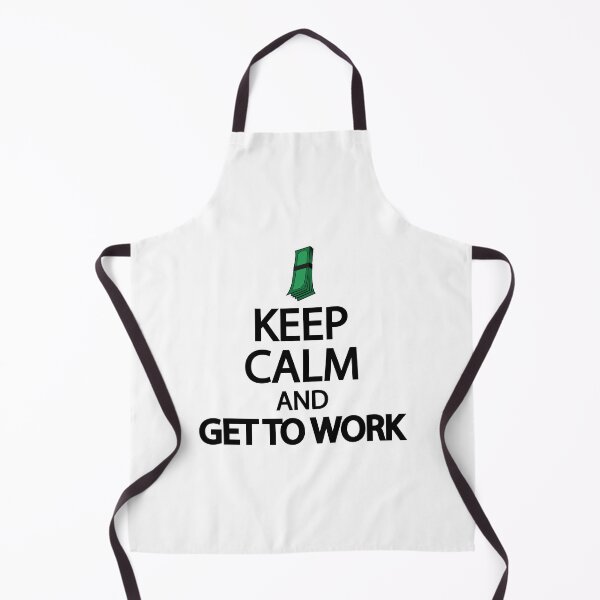 Item preview, Keep calm and get to work designed and sold by Colorfulandfun.