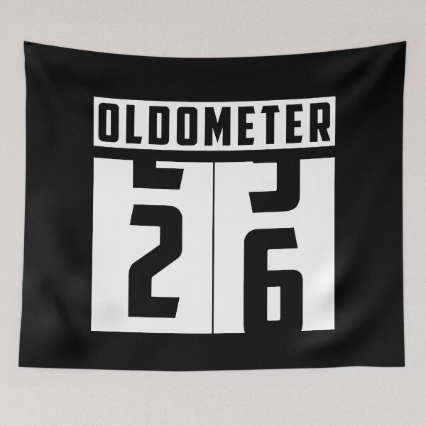 Item preview, Oldometer counter Number 26 birthday designed and sold by HeavyStyle.
