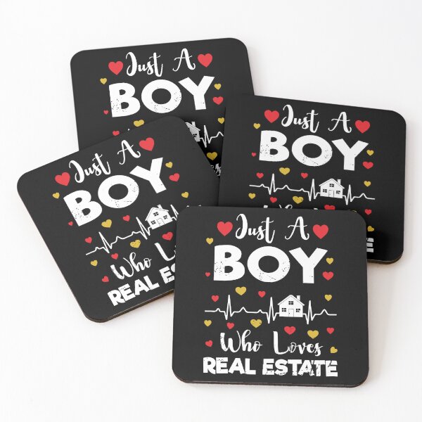 Item preview, Just a Boy who Loves Real Estate - Real Estate Agent designed and sold by Adexyl.