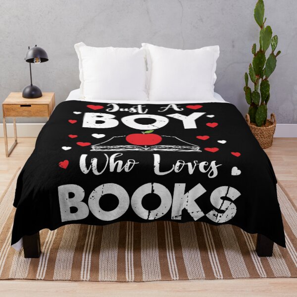 Item preview, Just a Boy who Loves Books - Book Lover Gift Ideas Book designed and sold by Adexyl.