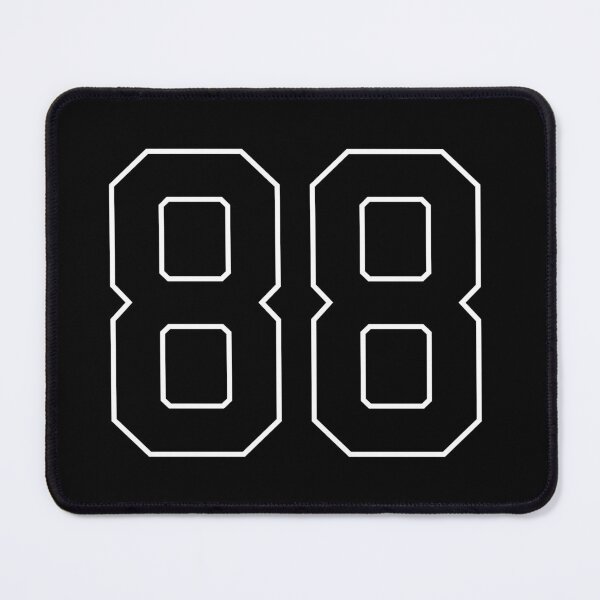 Item preview, Black Number 88 lucky sports jersey eighty eight designed and sold by HeavyStyle.
